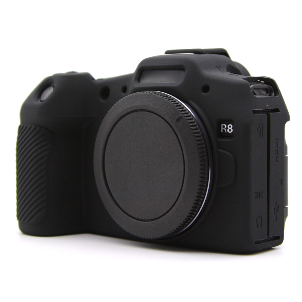 For Canon EOS R8 Anti-drop Camera Cover Soft Silicone Protective Case, Glossy For Canon EOS R8 Anti-drop Camera Cover Soft Silicone Protective Case, Glossy